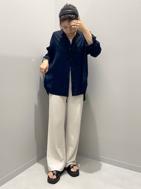 kinacoさん（レディース・158cm）の夏コーディネート