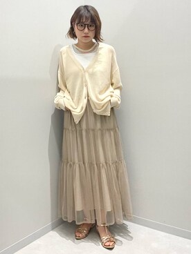 kinacoさん（レディース・158cm）の春コーディネート