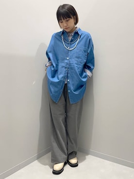 kinacoさん（レディース・158cm）の秋コーディネート