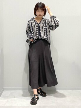 kinacoさん（レディース・158cm）の春コーディネート