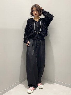 kinacoさん（レディース・158cm）の冬コーディネート