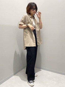 kinacoさん（レディース・158cm）の夏コーディネート