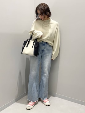 kinacoさん（レディース・158cm）の冬コーディネート