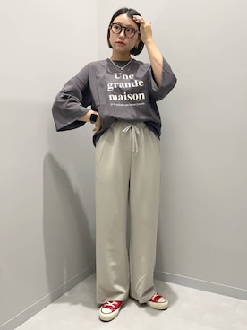 kinacoさん（レディース・158cm）の夏コーディネート