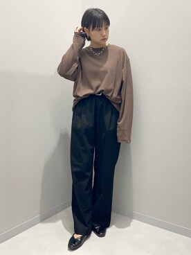kinacoさん（レディース・158cm）の秋コーディネート