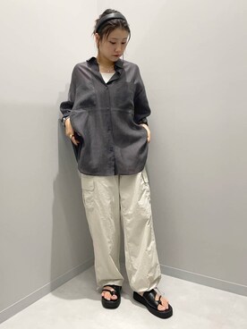 kinacoさん（レディース・158cm）の夏コーディネート