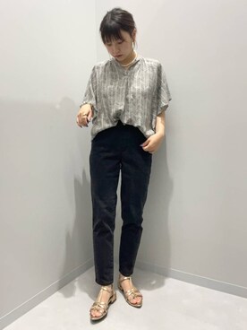 kinacoさん（レディース・158cm）の夏コーディネート