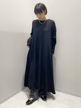 「アイテム（ワンピース/ドレス）」を使った、kinacoさん（レディース・158cm・20代）の秋コーディネート