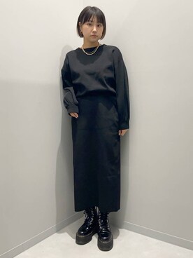「アイテム（ワンピース/ドレス）」を使った、kinacoさん（レディース・158cm・20代）の秋コーディネート