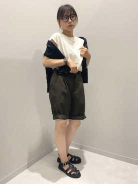 kinacoさん（レディース・158cm）の夏コーディネート
