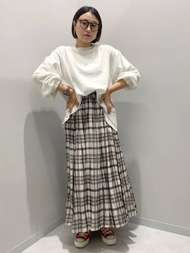 kinacoさん（レディース・158cm）の夏コーディネート