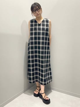 kinacoさん（レディース・158cm）の夏コーディネート