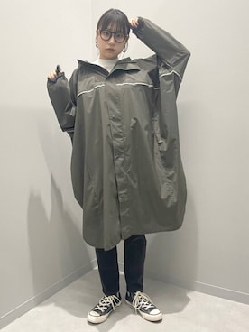 「アイテム（ブルゾン）」を使った、kinacoさん（レディース・158cm・20代）の夏コーディネート