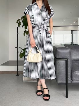 yuさん(レディース・160cm)の夏コーディネート