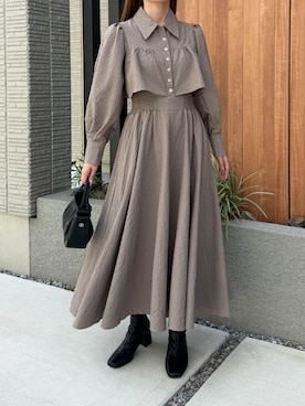 yuさん(レディース・160cm)の秋コーディネート
