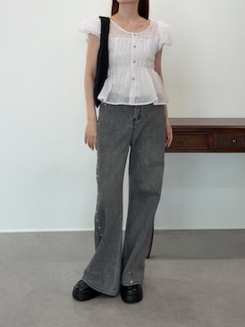 yuさん(レディース・160cm)の夏コーディネート