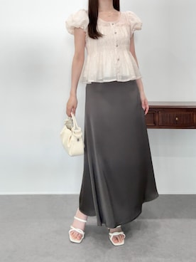 yuさん（レディース・160cm）の春コーディネート