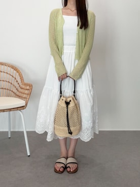 「BLUEEAST（ブルーイースト）のアイテム」を使った、yuさん（レディース・160cm）の春コーディネート