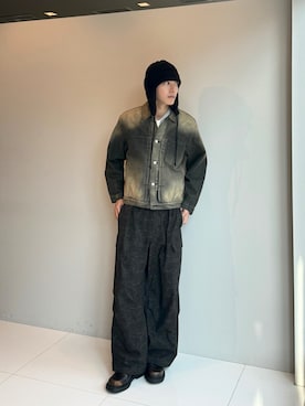 「tk.TAKEO KIKUCHI（ティーケータケオキクチ）のアイテム（ジャケット/アウター）」を使った、SSさん（メンズ・178cm）の冬コーディネート