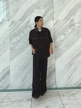 SSさん（骨格ナチュラル・メンズ・178cm）の夏コーディネート