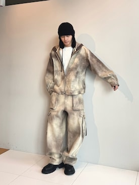 「tk.TAKEO KIKUCHI（ティーケータケオキクチ）のアイテム（ジャケット/アウター）」を使った、SSさん（メンズ・178cm）の冬コーディネート