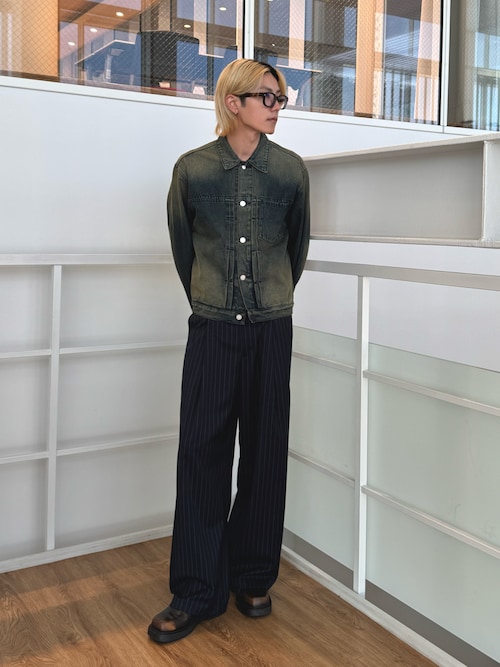 バレルシルエットスラックス