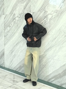 「tk.TAKEO KIKUCHI（ティーケータケオキクチ）のアイテム（ジャケット/アウター）」を使った、SSさん（メンズ・178cm）の冬コーディネート