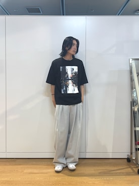 SSさん（骨格ナチュラル・メンズ・178cm）の夏コーディネート