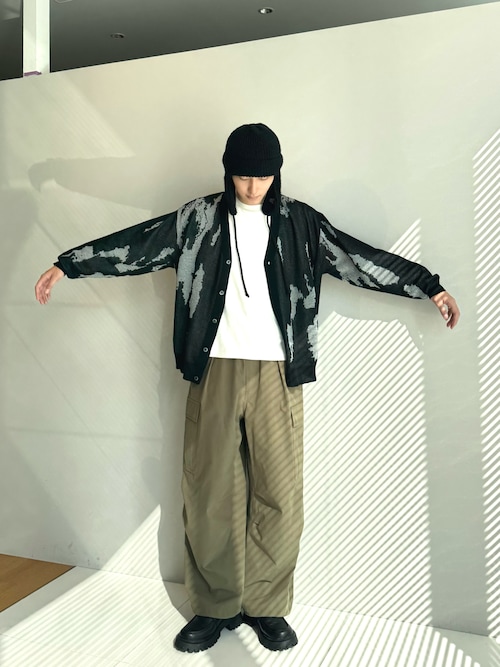 【機能素材】AMATAストレッチカーゴパンツ