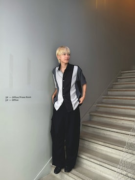 SSさん（メンズ・178cm）の夏コーディネート