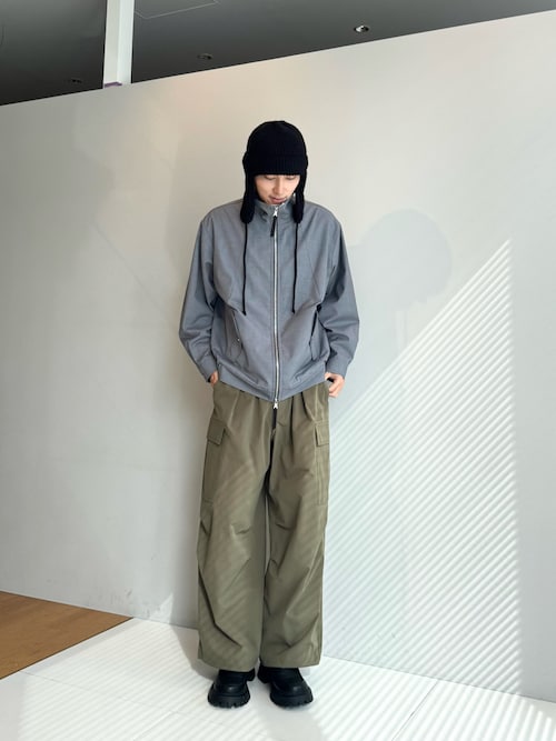 【機能素材】AMATAストレッチカーゴパンツ