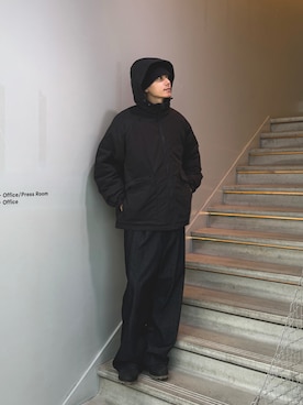 「tk.TAKEO KIKUCHI（ティーケータケオキクチ）のアイテム（ジャケット/アウター）」を使った、SSさん（メンズ・178cm）の冬コーディネート