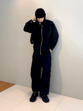 「tk.TAKEO KIKUCHI（ティーケータケオキクチ）のアイテム（ジャケット/アウター）」を使った、SSさん（メンズ・178cm）の冬コーディネート