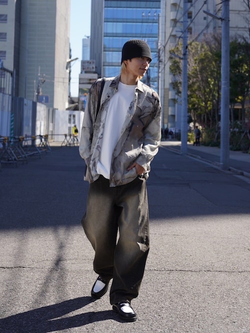 バレルデニムパンツ