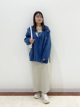 ラメニットタイトスカート 242995を使った人気ファッション