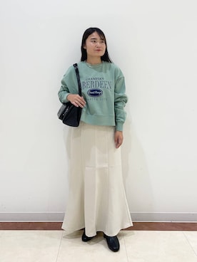「アイテム（スウェット）」を使った、hono0427さん（レディース・151cm・20代）の秋コーディネート