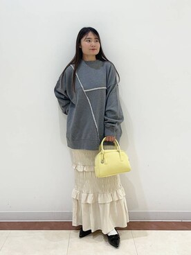 「アイテム（スウェット）」を使った、hono0427さん（レディース・151cm・20代）の秋コーディネート