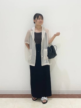 「キャミソール」｜hono0427さん（レディース・151cm）の夏コーディネート
