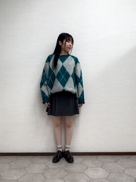 あかしさん（レディース・152cm）の冬コーディネート