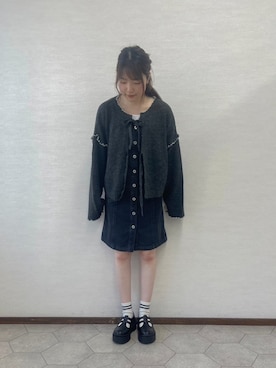 「アイテム（ワンピース/ドレス）」を使った、あかしさん（レディース・152cm・20代）の秋コーディネート