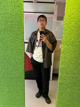 「NET（ネット）のアイテム」を使った、swardalanさん（メンズ・178cm）の春コーディネート