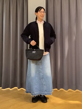 「Eddie Bauer（エディーバウアー）のアイテム」を使った、ebkouhokuさん（レディース・170cm）の秋コーディネート