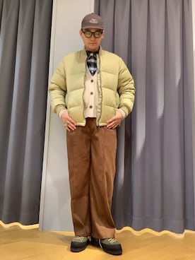「Eddie Bauer（エディーバウアー）のアイテム」を使った、ebkouhokuさん（メンズ・175cm）の秋コーディネート