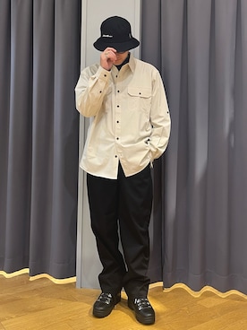 「Eddie Bauer（エディーバウアー）のアイテム」を使った、ebkouhokuさん（メンズ・175cm）の秋コーディネート