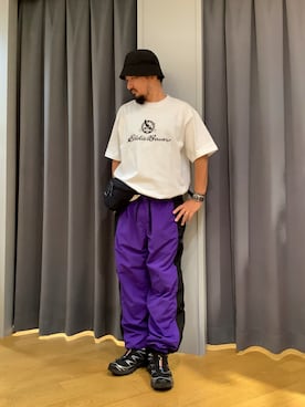 「アイテム（ソックス/靴下）」を使った、ebkouhokuさん（メンズ・173cm）の夏コーディネート