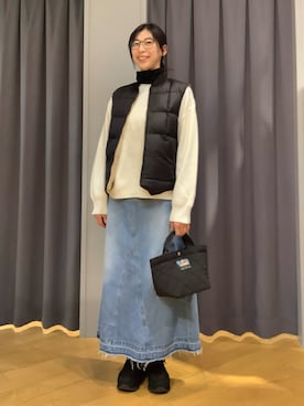 「アイテム（レッグウェア）」を使った、ebkouhokuさん（レディース・170cm）の秋コーディネート