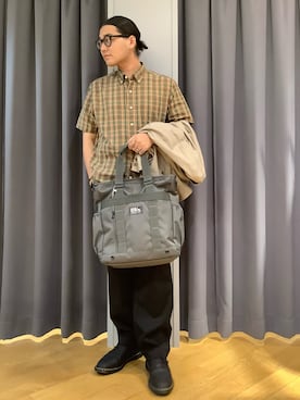 「アイテム（レッグウェア）」を使った、ebkouhokuさん（メンズ・175cm）の夏コーディネート