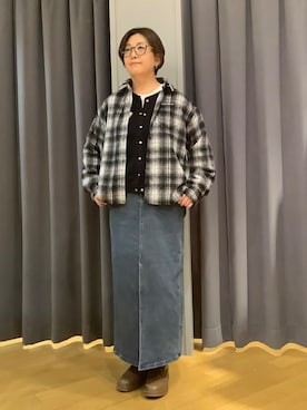 「Eddie Bauer（エディーバウアー）のアイテム」を使った、ebkouhokuさん（レディース・162cm）の秋コーディネート