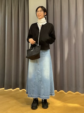 「Eddie Bauer（エディーバウアー）のアイテム」を使った、ebkouhokuさん（レディース・170cm）の秋コーディネート