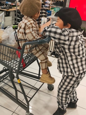 「アイテム（ジャケット/アウター）」を使った、chilltohaさん（キッズ・120cm）の秋コーディネート